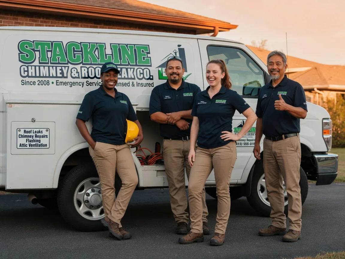 Chimney flashing repair company in Missouri City, MO